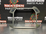 16 CHEVY SILVERADO 2500 RADIO TRIM BEZEL W HEATED SEAT SWITCHES OEM #805