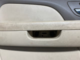 2014 CHEVY SILVERADO 2500HD LH DRIVER REAR DOOR PANEL LIGHT CASHMERE OEM #758