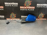 2017 FORD MUSTANG GT LH DRIVER SIDE VIEW MIRROR KONA BLUE OEM #1203