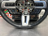 2018 FORD MUSTANG GT STEERING WHEEL WITH BUTTONS OEM #378