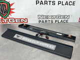 2018 FORD MUSTANG GT LH AND RH LIGHTED DOOR SILL TRIM SET OEM #378