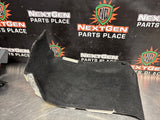 97-04 C5 CORVETTE RH PASSENGER REAR CARPET TRIM LINER BLACK OEM 10435612 #1433
