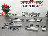 08-09 PONTIAC G8 PAINTED LH RH EXTERIOR DOOR HANDLE FRONT & REAR MAVERICK SILVER METALLIC #392