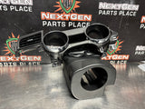 2015 FORD MUSTANG GT CLUSTER BEZEL TRIM PANEL W COLUMN COVER OEM #1434