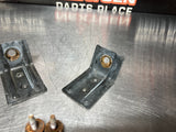 05-13 C6 CORVETTE REAR FENDER TO BUMPER HEAT SHIELD BRACKETS  25962116 OEM #1038