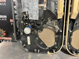 05-13 C6 CORVETTE CASHMERE/BLCK DOOR PANELS OEM #1364
