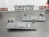 2016 CAMARO SS SUN VISORS LIGHT GREY OEM #257