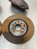 2013 FORD MUSTANG GT FRONT BREMBO CALIPERS LH AND RH WITH ROTORS OEM #442