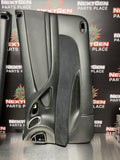 2005 PONTIAC GTO LH RH FRONT DOOR PANELS BLACK ALCANTARA AND LEATHER OEM #762