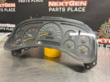 2005 SILVERADO 2500HD 6.6L LLY DIESEL SPEEDOMETER CLUSTER 15224144 OEM #802