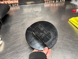2017 FORD MUSTANG GT FUEL DOOR GAS LID TANK COVER BLACK OEM #1632