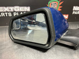 2017 FORD MUSTANG GT LH DRIVER SIDE VIEW MIRROR BLUE OEM #794