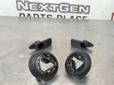 97-04 C5 CORVETTE SUN VISOR BEZEL TRIM MOUNT AND CLIP SET #VV824