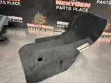 97-04 C5 CORVETTE RH PASSENGER REAR CARPET TRIM LINER BLACK OEM 10435612 #1433