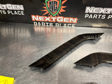 15-19 GMC SIERRA 2500HD DOOR PANEL TRIMS CURLY KOA OEM #1335