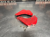 04-06 PONTIAC GTO TORRID RED ROCKER PANEL END CAPS PAIR OEM #1522
