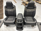 2005 - 2007 FORD F250 F350 CREW CAB HARLEY DAVIDSON FULL LEATHER INTERIOR #3825