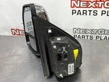 2019 FORD F350 LH DRIVER SIDE POWER FOLD w/ BLINDSPOT MIRROR OEM #SM1
