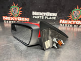 2011 FORD MUSTANG GT LH DRIVER SIDE VIEW MIRROR RED OEM #1348