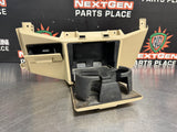 2008 FORD F250 TAN CUP HOLDER / ASH TRAY CENTER DASH 8C34-2504608-N OEM #1016