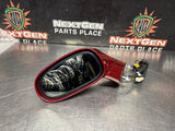 05 - 13 C6 CORVETTE DRIVER LH SIDE MIRROR RED JEWEL TINTCOAT OEM #1364