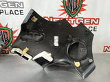 2005 C6 CORVETTE PASSENGER RH REAR QUARTER PANEL SPEAKER COVER BLACK OEM 15219452 #487