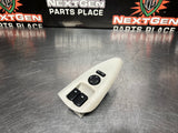 2007 C6 CORVETTE LH DRIVER WINDOW SWITCH LIGHT GREY OEM 10322620 10399464 #998