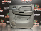 2011 GMC DENALI 1500 RH PASSENGER REAR LEATHER DOOR PANEL OEM #889
