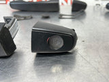 09 PONTIAC G8 WRAPPED EXTERIOR DRIVER PASS SIDE DOOR HANDLE FRONT & REAR SET 391