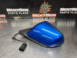 2017 FORD MUSTANG GT LH DRIVER SIDE VIEW MIRROR BLUE OEM #1378