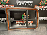03-06 CADILLAC ESCALADE RADIO DASH TRUM BEZEL WOOD GRAIN OEM #767