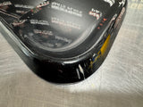 2012 FORD MUSTANG GT QUARTER GLASS WINDOW VENT COVERS BLK OEM #706