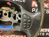 2007 FORD F350 STEERING WHEEL W CRUISE CONTROL, STEREO, TEMP FAN OEM 5C74-3F563-ACW #1296