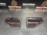 2008 F250 EXT CAB LH RH DRIVER AND PASSENGER FENDER EMBLEMS OEM #1297