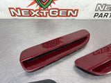 08-09 PONTIAC G8 RED METALLIC HOOD SCOOP VENTS W DUCTS OEM #542