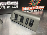 2011 FORD F350 6.7 LH AND RH FRONT AND REAR DOOR WINDOW SWITCH SET OEM #711
