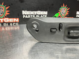 05-13 C6 CORVETTE LH DRIVER SEAT BEZEL WITH LUMBAR AND 6 WAY SWITCH OEM #1030