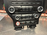 2016 FORD MUSTANG GT RADIO FACE PLATE / CLIMATE CONTROL PANEL OEM  #1408