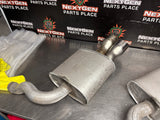 18-23 FORD MUSTANG GT ACTIVE QUAD TIP EXHAUST OEM #1573
