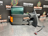 2009 FORD F350 RH POWER FOLD TELESCOPIC HEATED MIRROR CABELAS GREEN OEM #700