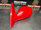 2004 PONTIAC GTO LH DRIVER SIDE MIRROR TORRID RED OEM #1306