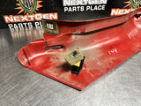 97-04 C5 CORVETTE LH SIDE SEAT BELT TRIM FIRETHORN RED OEM 10258545 #1150