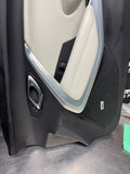 2021 CAMARO SS LH RH DOOR PANELS DOOR CARDS CERAMIC WHITE OEM #1556