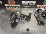 2006 C6 CORVETTE FRONT SEAT BELTS DRIVER / PASSENGER BLK OEM #1407