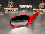 2004 PONTIAC GTO LH DRIVER SIDE MIRROR TORRID RED OEM #1438
