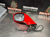 97 - 04 C5 CORVETTE LH DRIVER SIDE MIRROR TORCH RED OEM #1374