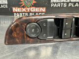 2011 SIERRA 2500HD LH DRIVER POWER WINDOW SWITCH WOODGRAIN 20835552 OEM #1377