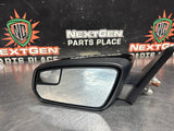 2011 FORD MUSTANG GT LH DRIVER SIDE VIEW MIRROR BLCK OEM #1385