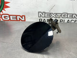 2013 FORD MUSTANG GT FUEL DOOR GAS LID TANK COVER BLACK OEM #371