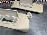 2004 CADILLAC CTS-V SUN VISORS TAN OEM #1193